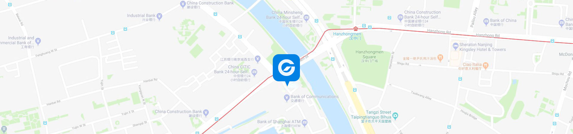 9F, Golden Eagle, nouveau b&acirc;timent Hanzhong, NO.1 Hanzhongmen street Nanjing PRChina
